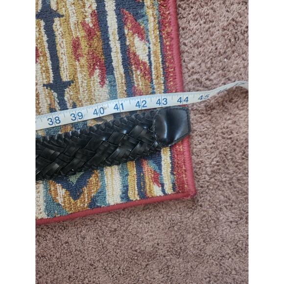 DKNY Belt Size M/L black Wide Y2K Early 2000s Baddie Mobwife e - Picture 2 of 3